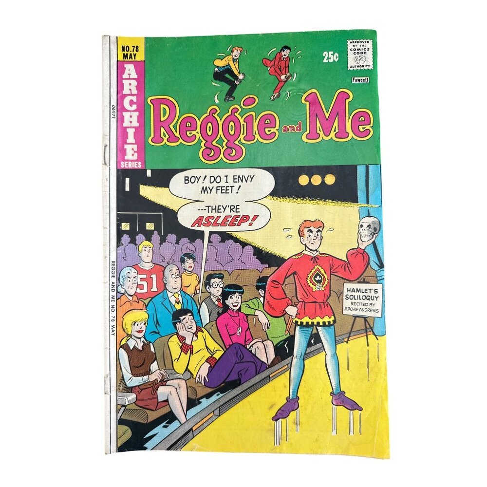 Archie Comics Reggie And Me Comic #78 May 1975 Vintage Classic Bagged Boarded